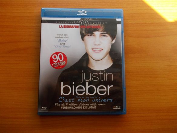 Оригинален Blu-Ray Disk за Justin Bieber-АВТОБИОГРАФИЯ