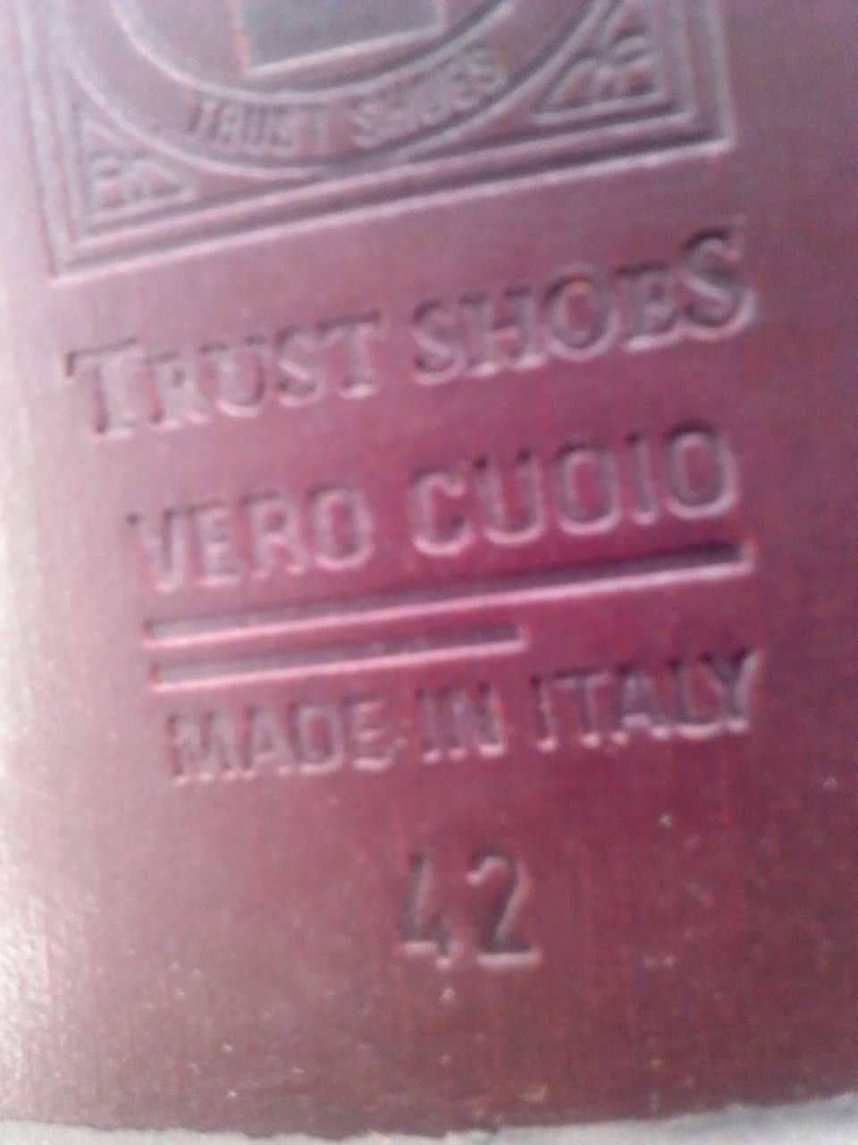 .Муж. Обувь Кожа Новый - VERO CUDIO. Made In.Italy. ORGINAL.Раз-42