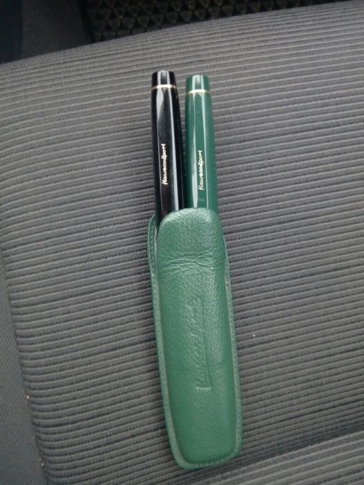 Rare, set 2 stilouri Kaweco Sport V16 mini anul 1960 penita aur