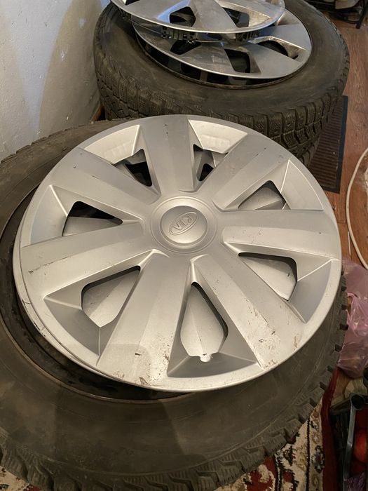 Калпак киа рио серый