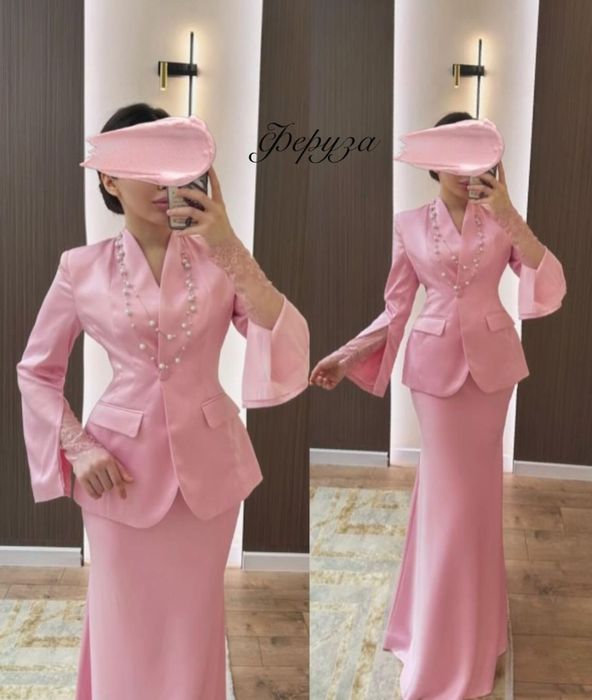 Розовая двойка. Костюм и юбка