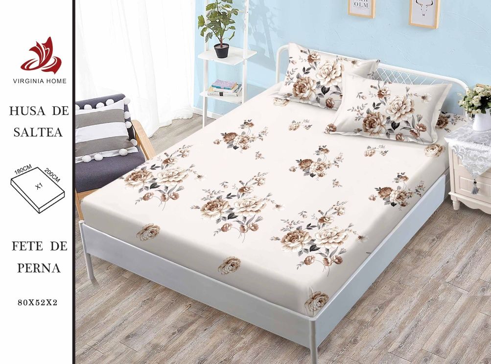 Set lenjerie cu husă de saltea PREMIUM