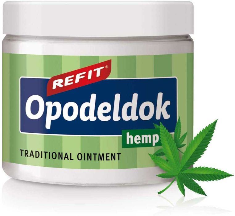 Балсам за гърба, мускулите и ставите Refit Opodeldok Cannabis 200 ml