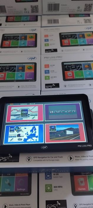 GPS L512 Pro-PNI-gata de drum cu harti, program, auto/camion