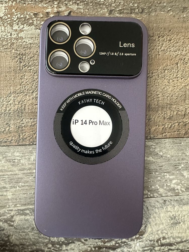 Кейс за Iphone 14 pro max + стъллен протектор