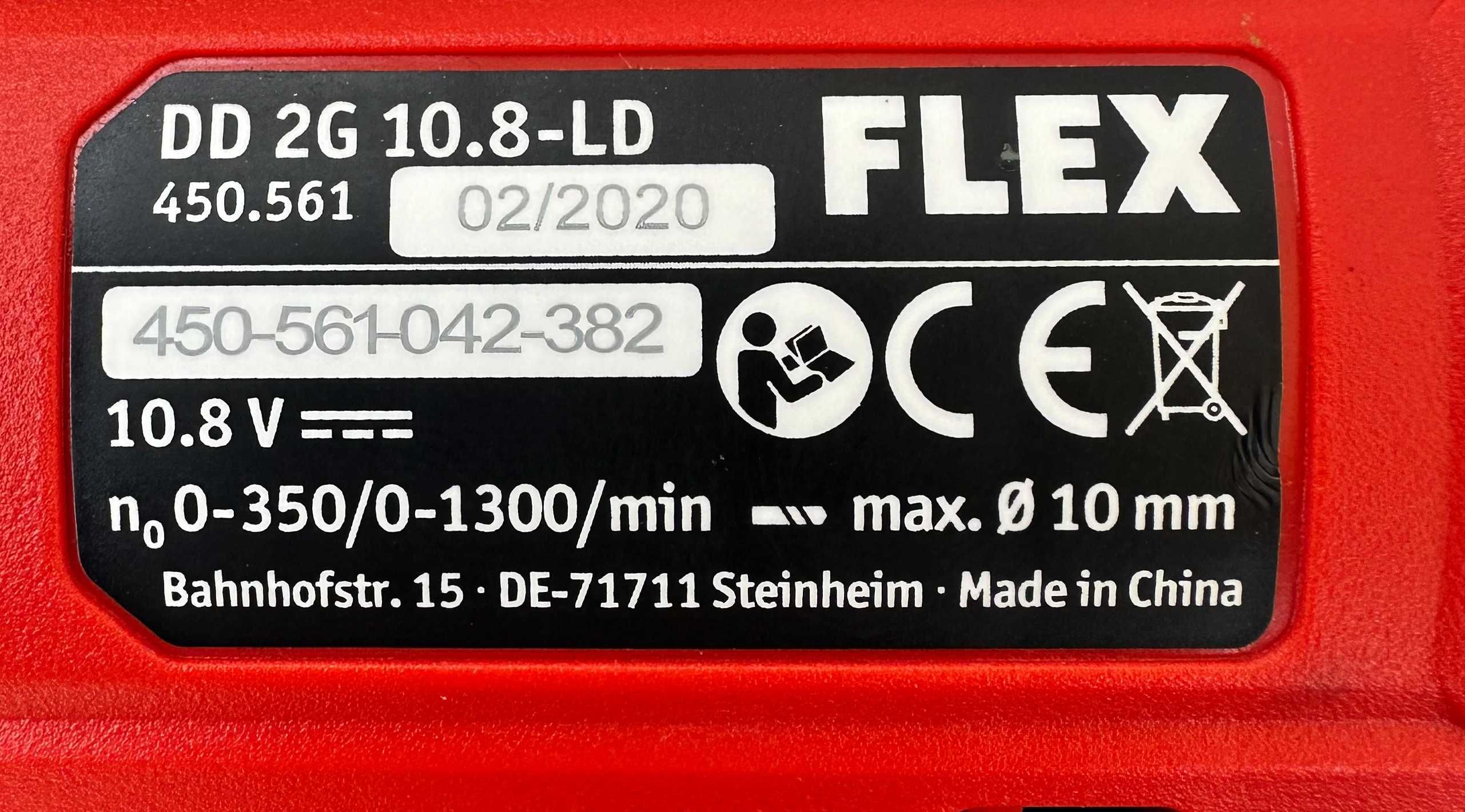 FLEX DD 2G 10.8-LD - Акумулаторен винтоверт