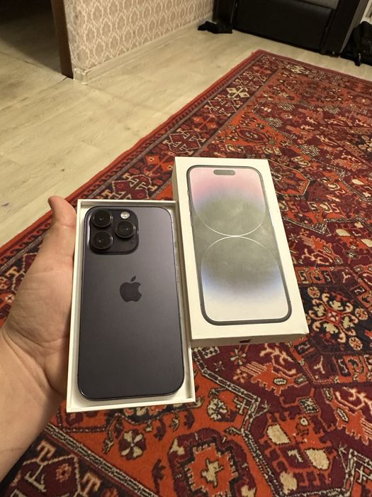 Iphoe 14 pro 256G 77% идеал без ремонт