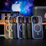 Iphone 12/13/14/15/16 PRO MAX PLUS Husa Magsafe Spate Mat Fin 0,5mm