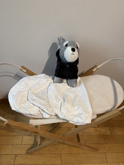 Бабешка плетена кошница (до 6 м) Moses basket + комплекти чаршафи