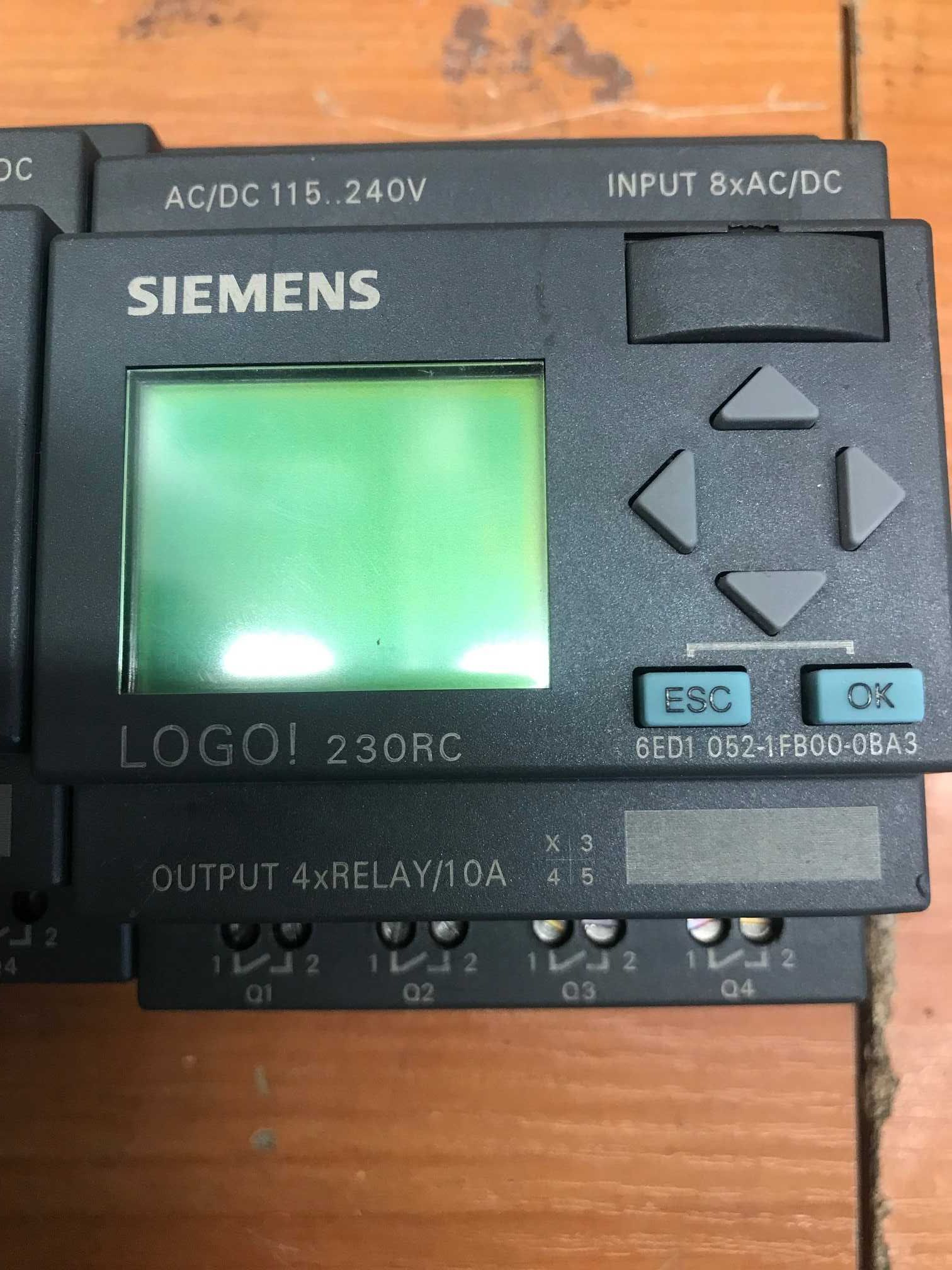 Контролер Siemens Logo 230V AC 8DI/4DO RELAY
