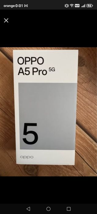Telefon OPPO A5 Pro 5G, 256GB, 8GB RAM, Dual SIM, Black Brown