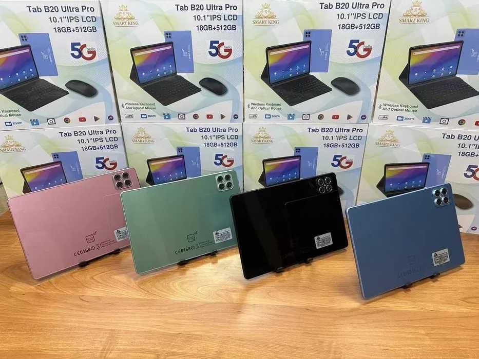 Скидка Планшет Tab B20 Ultra Pro Planshet + Klavatura mishka