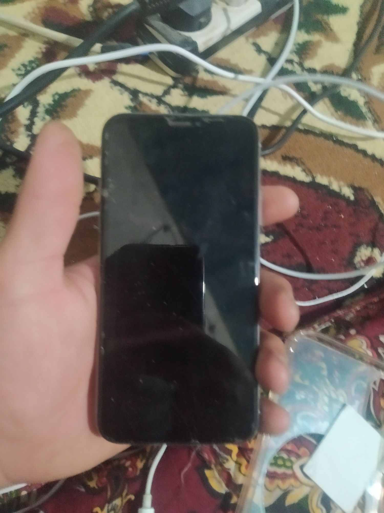 iPhone x aybi ekran singan fecc troton yo