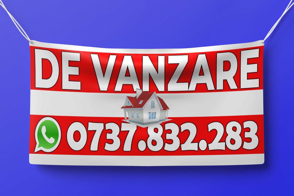Print Banner "Teren de vanzare"