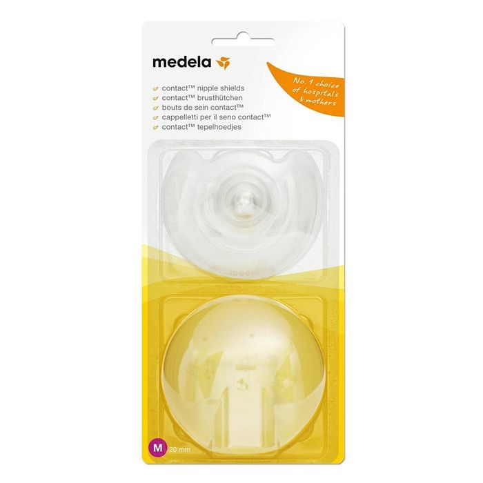 Medela накладки для кормления+контейнер