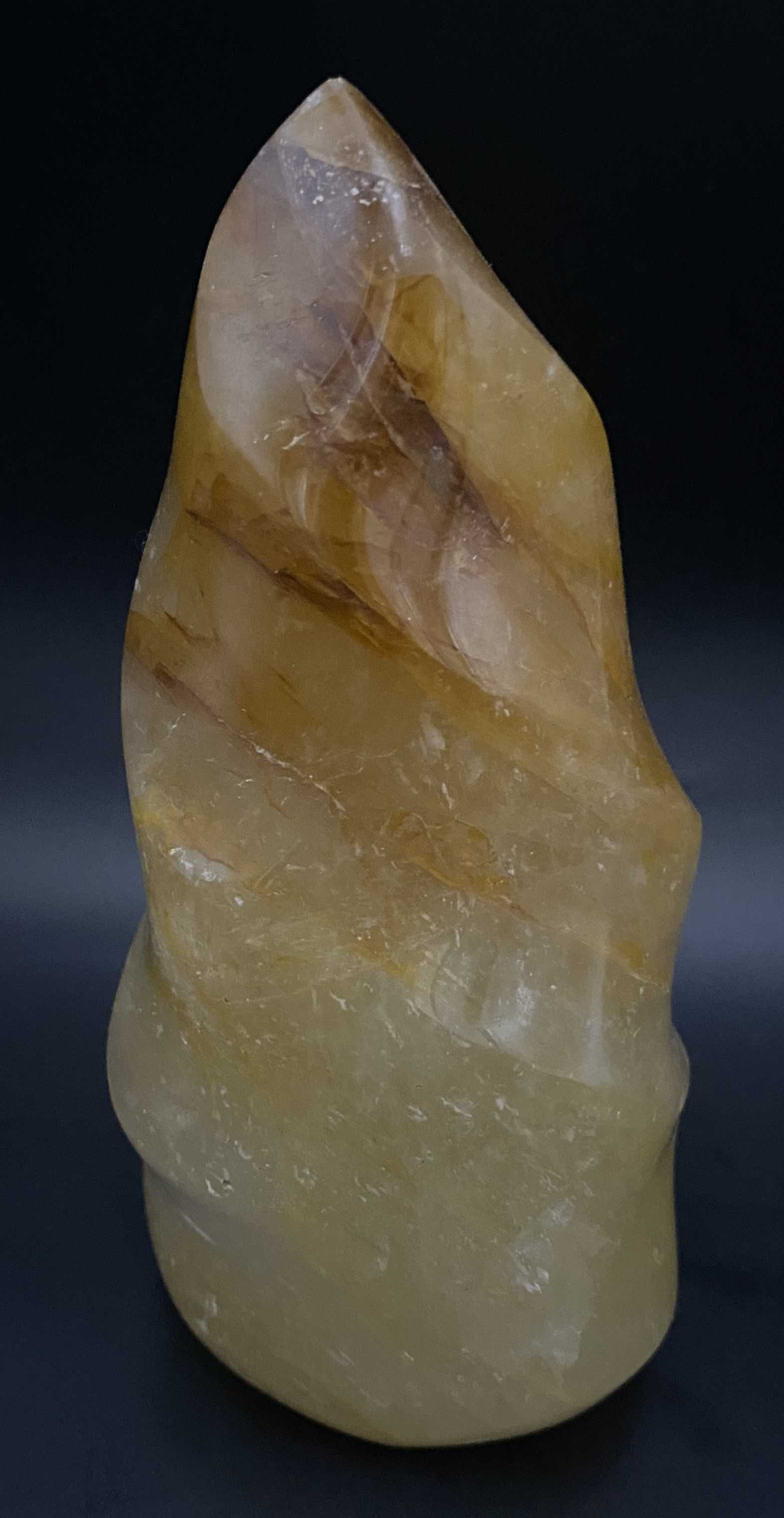 Cristale/Minerale - Cuart Hematoid Galben - sculptura