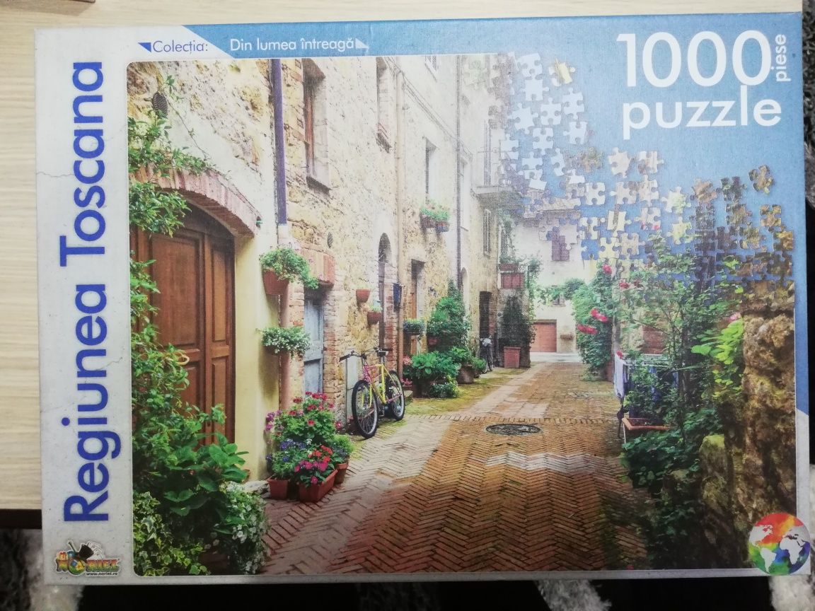 Puzzle 1000 piese, 500 piese