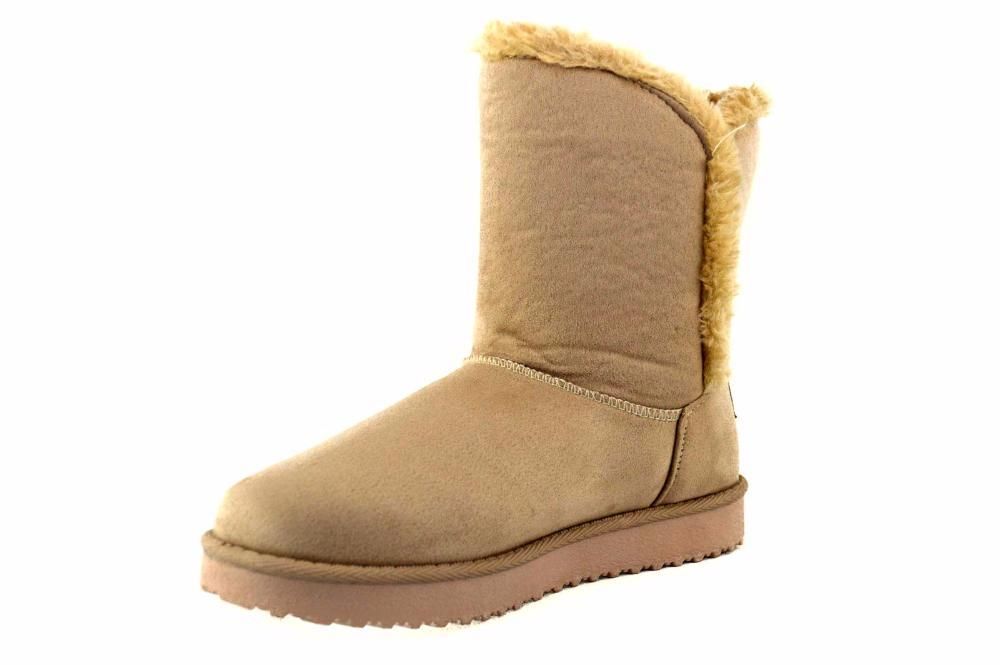 Cizme dama imblanite tip UGG Bej - 37, 38, 40