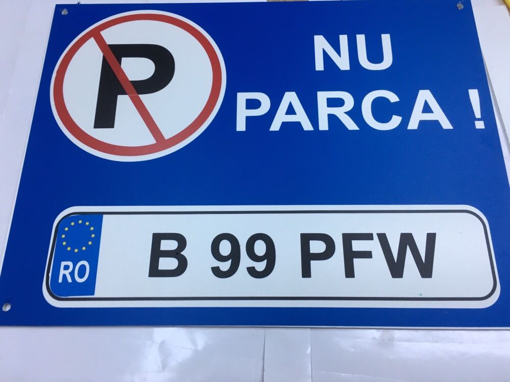 Plăci loc parcare