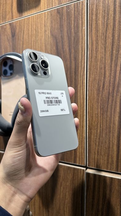 iphone 15 pro max 256gb 87% Naxt va Nasiya savdo