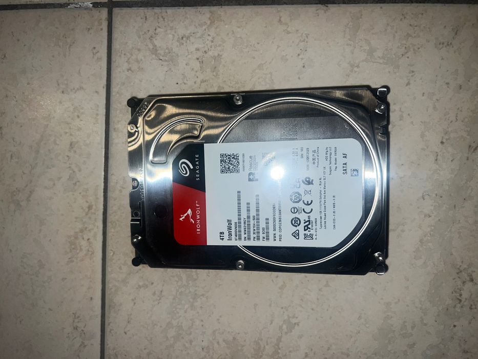 Hard disk ironwolf 4tb