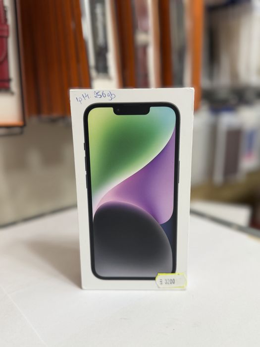 Iphone 14 - SIGILAT - 256 gb - negru - neverlock -