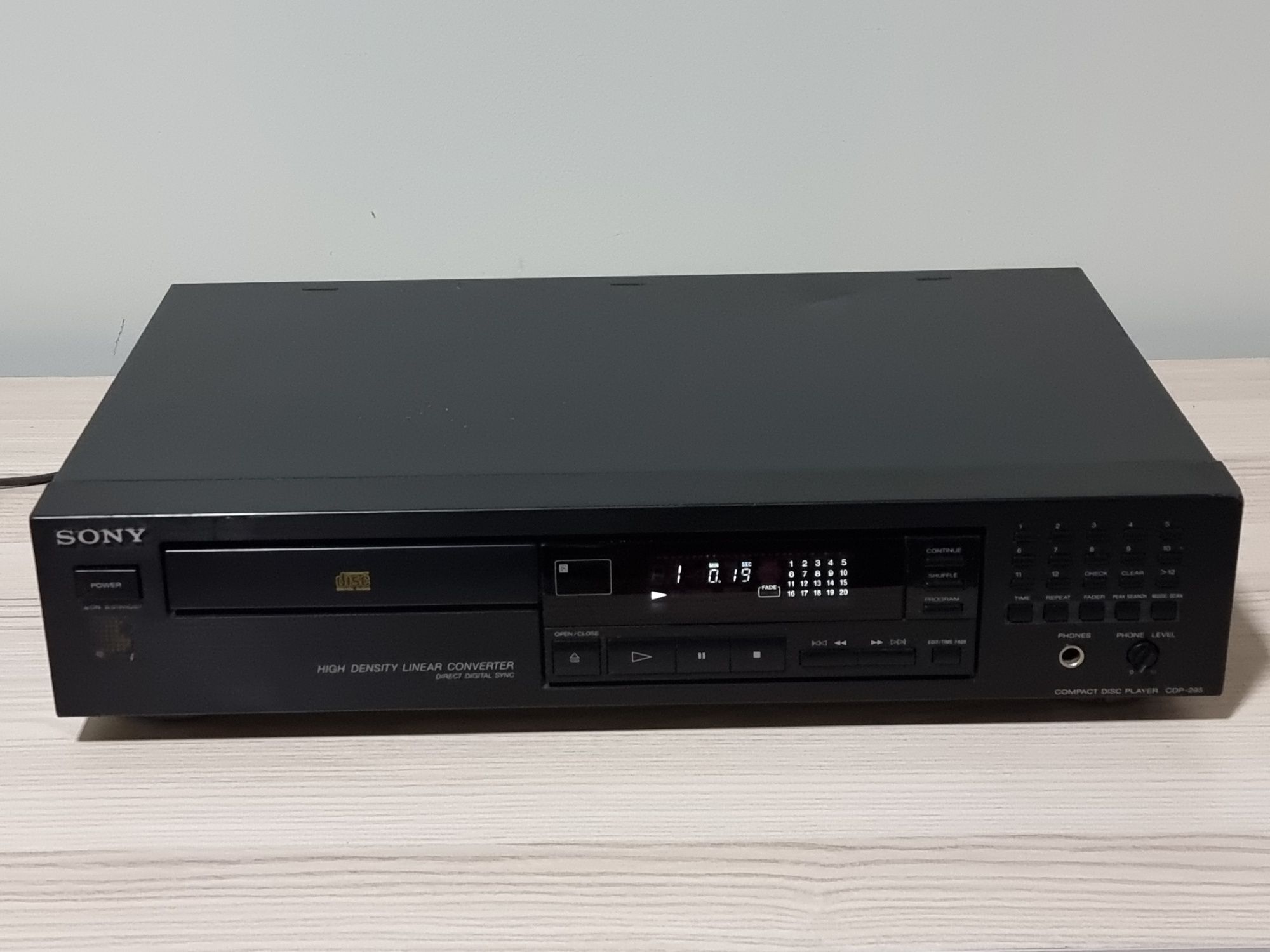CD плейър Sony CDP-295