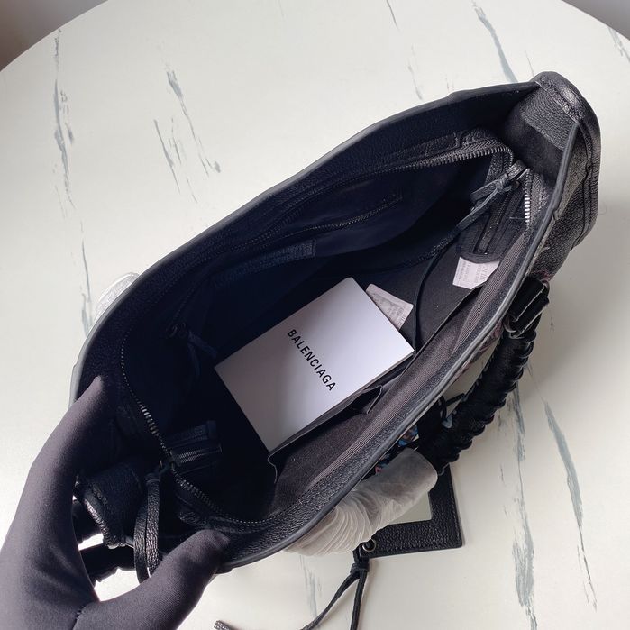 Geanta Balenciaga City Graffiti 38 cm, Premium