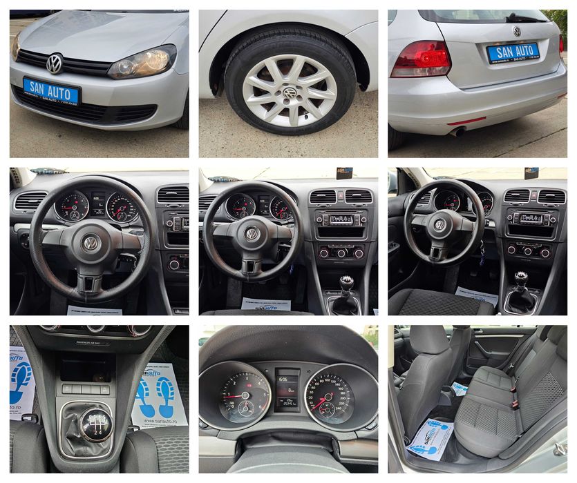 VW Golf VI 2012 1.6 TDI 105 CP euro 5 / RATE fara avans