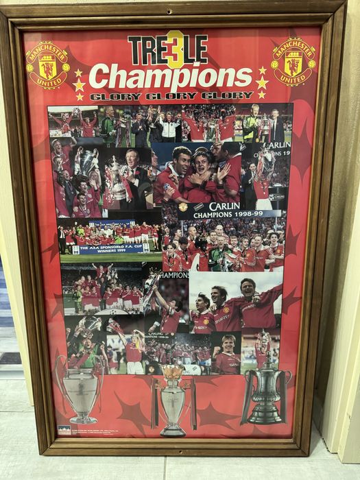 Manchester united Trible champion