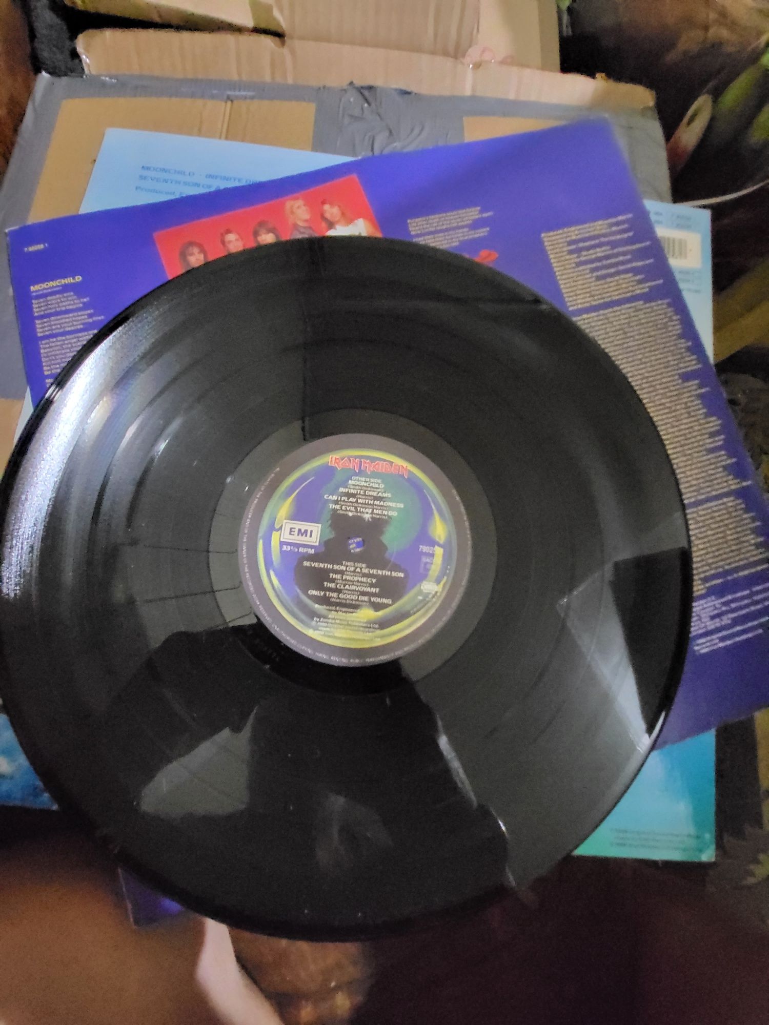 Iron Maiden-Seventh son of a seventh son-албум-1988г