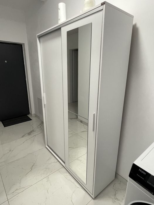 Dulap pantofar si cuier cu oglinda