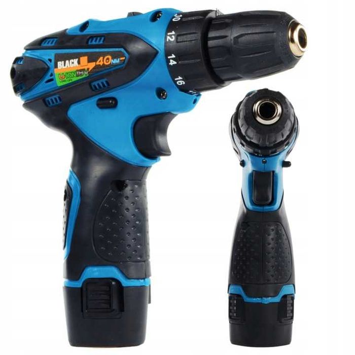 Masina gaurit insurubat filetanta 18V 2 baterii + accesorii (12056-N)