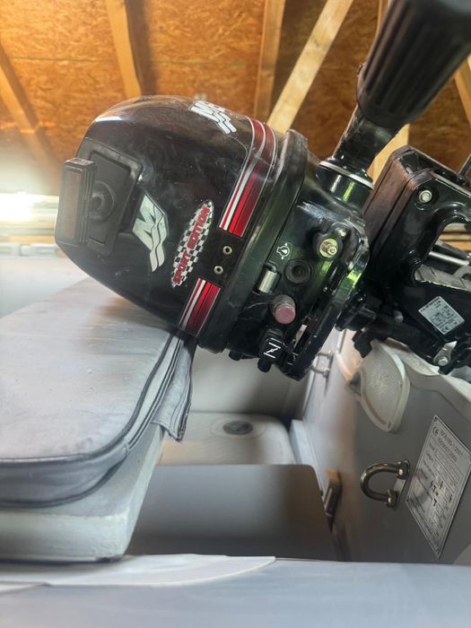 Barca Dinghy290 cu motor Mercuri 6 cp