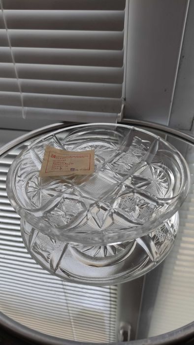 Български кристален сервиз чисто нов