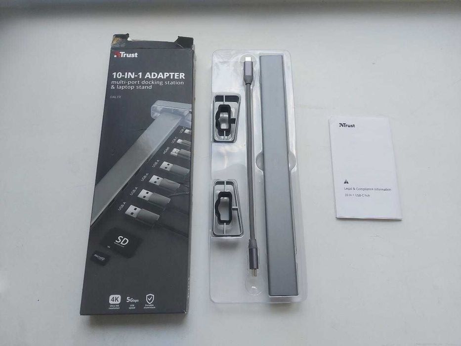 Адаптер для ноутбука Digital AV TRUST Dalyx Aluminium 10 в 1
