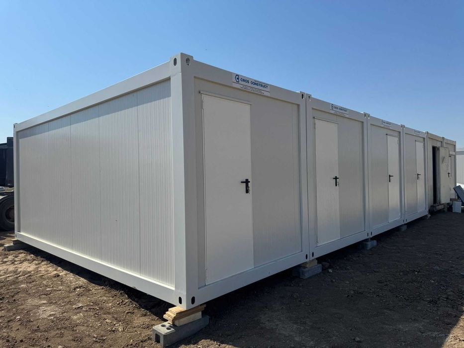 Containere Birou, Locuit Cabina, Paza, Locuit, Cazare, Santier,Sanitar