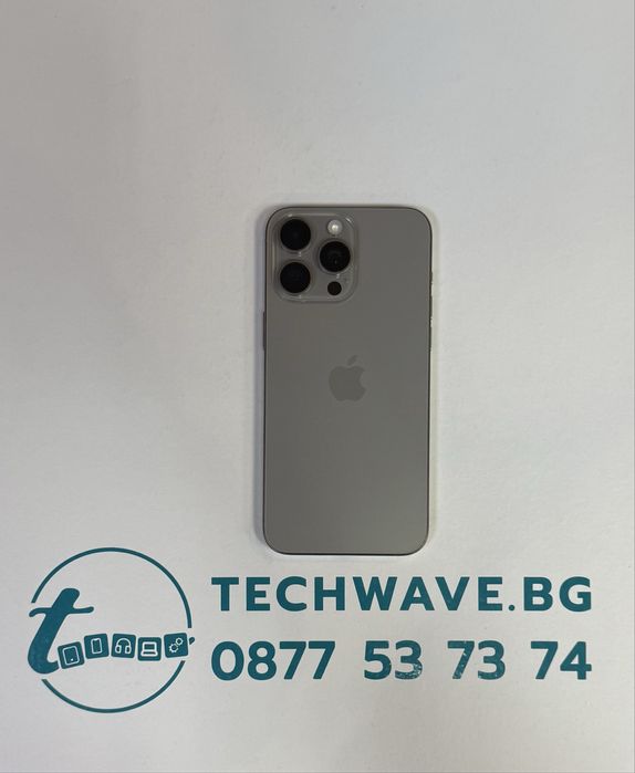 Apple iPhone 15 Pro Max 512GB Natural Titanium, втора употреба