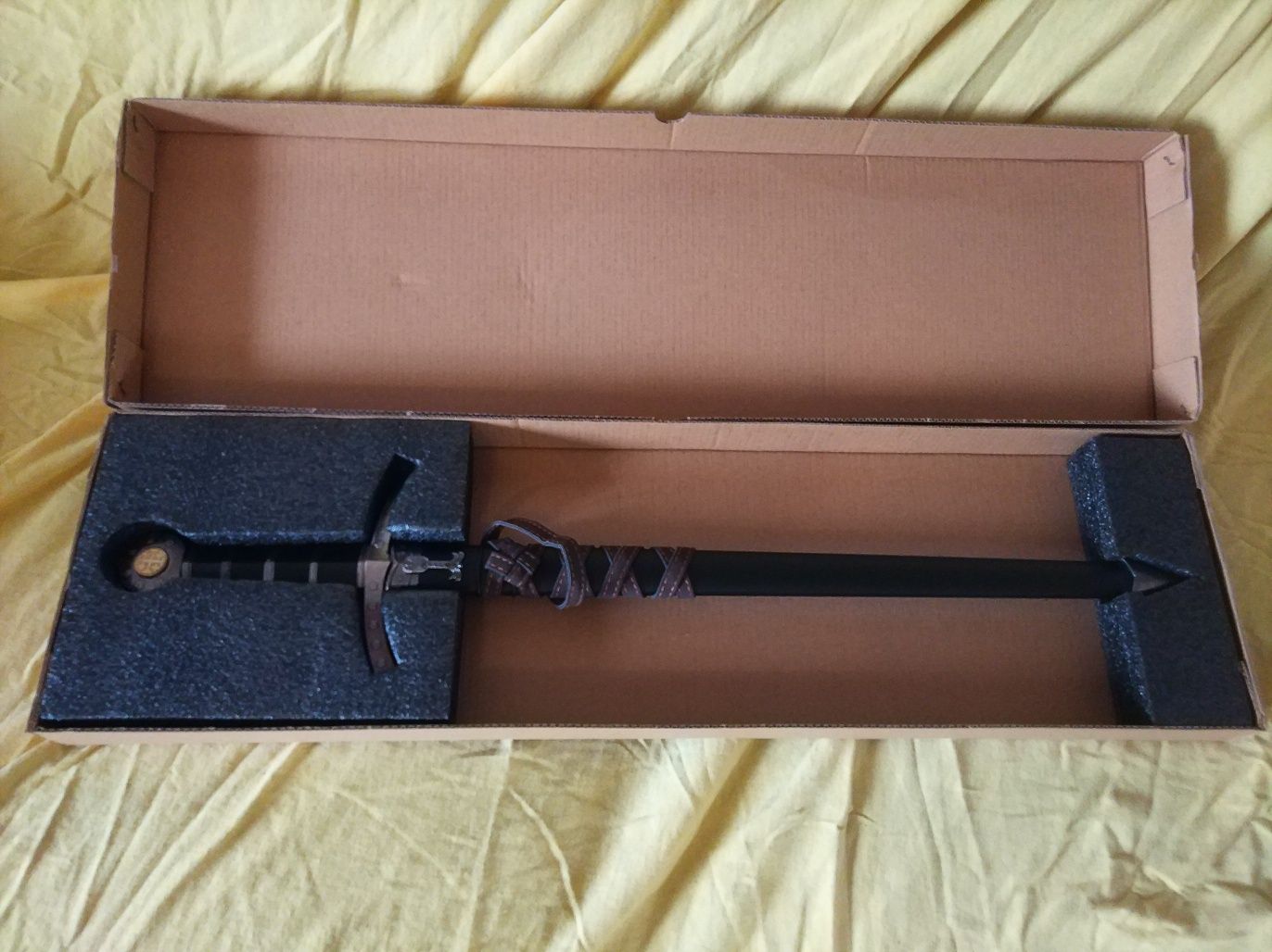 Sabie Templara Sword Arthur Solomon Otel 60cm Pumnal Cutit Maceta