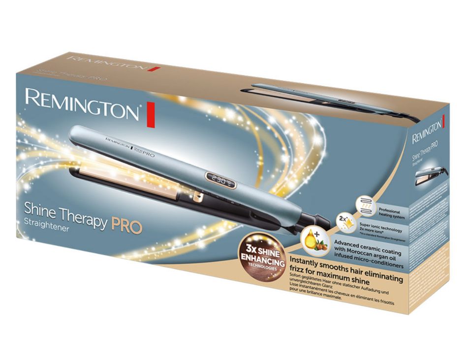 Нова преса за коса Remington S9300 Shine Therapy Pro