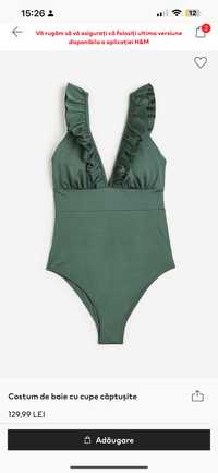 Costum baie h&m xxs