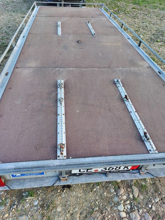 Trailer Blyss Heimann 5metri moto atv auto remorci