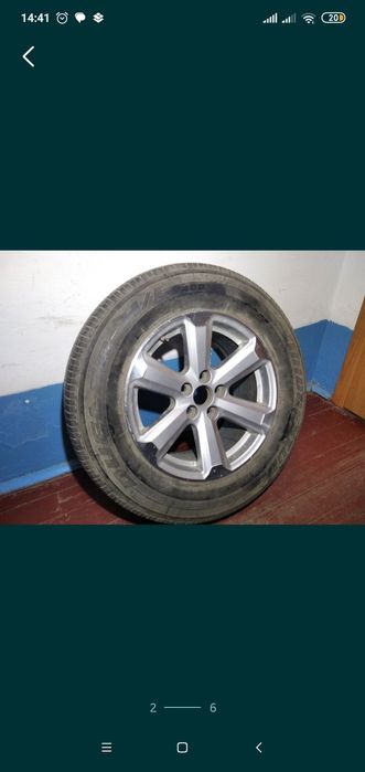 Запаска Bridgestone 245/65 R 17