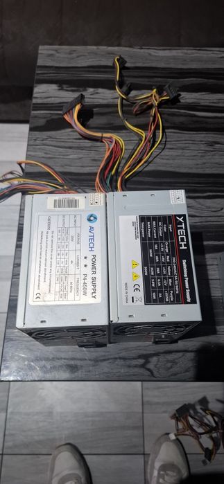 Блоки питания разные, Huntkey 450, Avtech 450