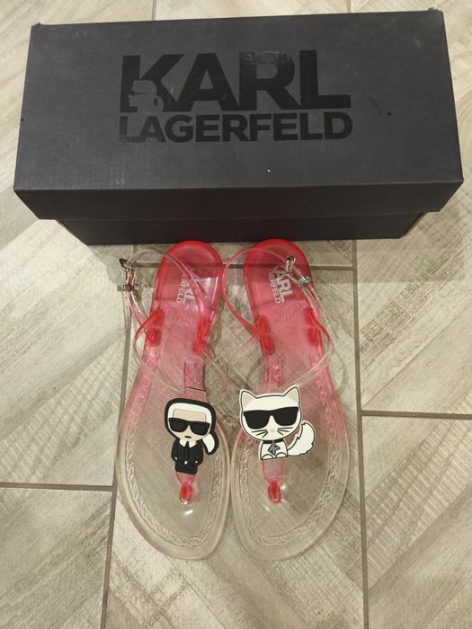 Оригинални сандали Karl Lagerfeld, в отлично състояние