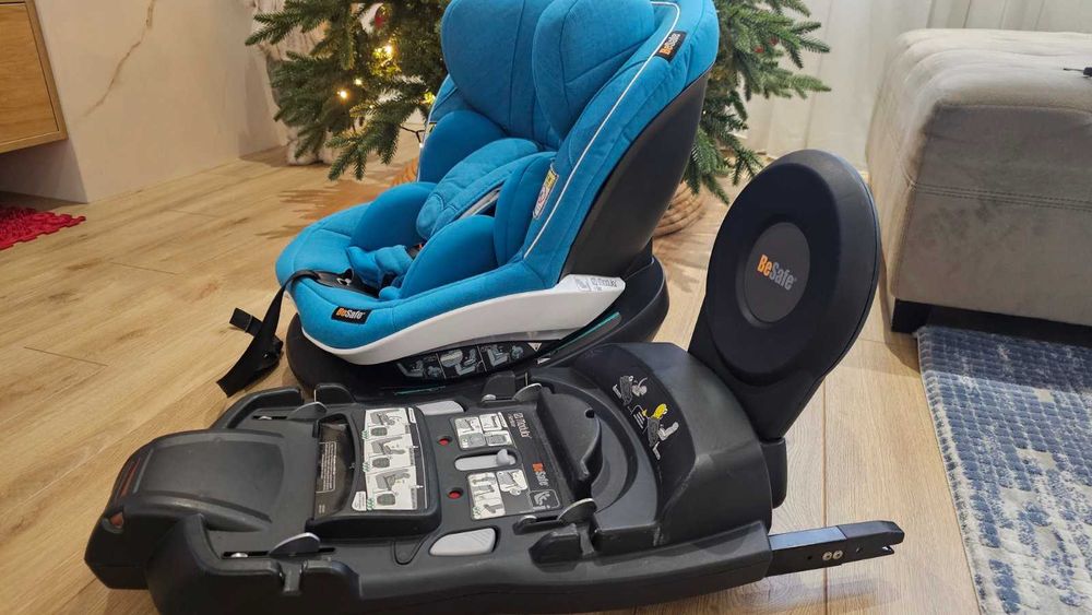 Столче за кола BeSafe iZi Modular i-Size и Isofix база към него