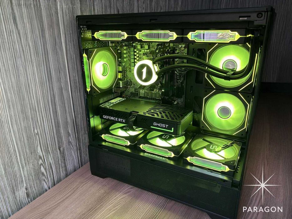 Геймърски компютър, гаранция Ryzen 7500F/RTX 5060TI/32GB RAM/1TB