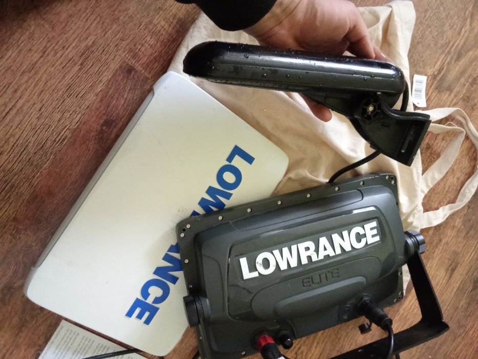 Сонар Lowrance Elit TI 12 инча пълен комплект отличен сонар