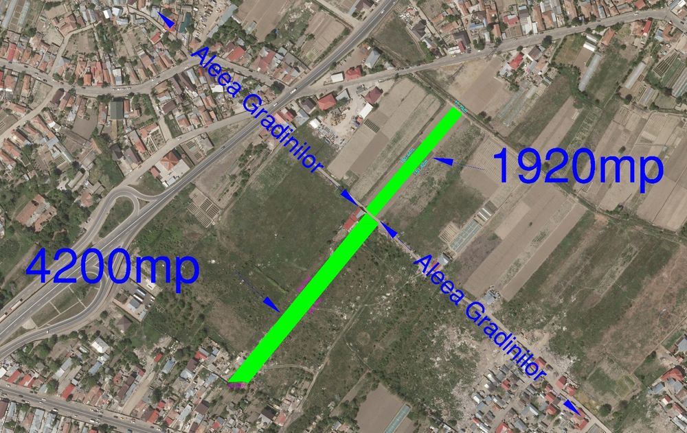 Vand Două Terenuri Intravilane, Aleea Grădinilor, mun. Buzau