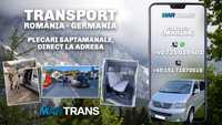 Transport persoane și colete România - Germania și Retur